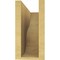 Ekena Millwork 5"W x 15"D x 10"H Classic Greensboro Rough Cedar Woodgrain TimberThane Corbel, Primed Tan CORUR05X15X10GRNRCPR - alternate 6